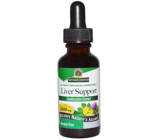 Nature's Answer Liver Support 2000mg ekstrakt z korzenia mniszka lekarskiego suplement diety 30ml