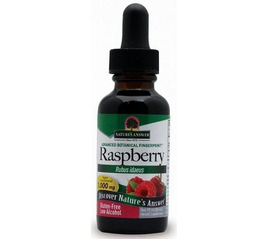 Nature's Answer Raspberry ekstrakt z liści maliny właściwej suplement diety 30ml