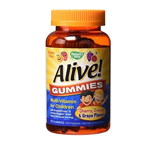 Nature's Way Alive! Gummies multiwitamina dla dzieci suplement diety 90 żelek