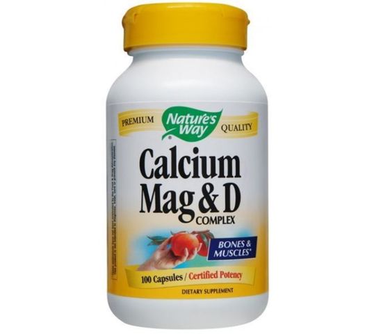 Nature's Way Calcium Mag & D Complex wapń magnez witamina D suplement diety 100 kapsułek