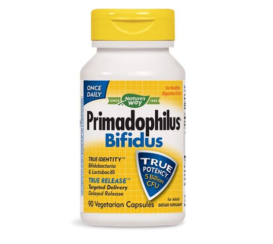 Nature's Way Primadophilus Bifidus skrobia ziemniaczana suplement diety 90 kapsułek