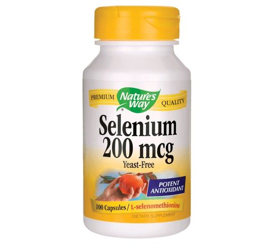 Nature's Way Selenium 200mcg selen suplement diety 100 kapsułek