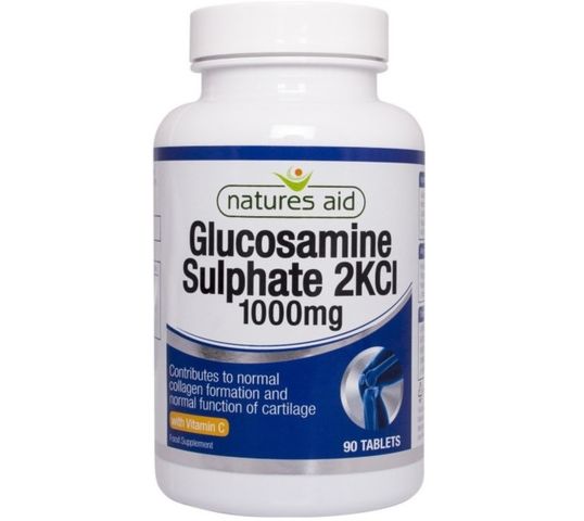 Natures Aid Glucosamine 2KCl 1000mg suplement diety 90 tabletek