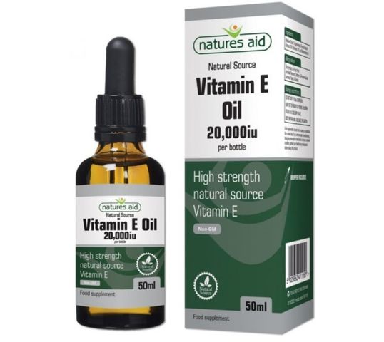 Natures Aid Witamina E 20000IU w oleju 50ml