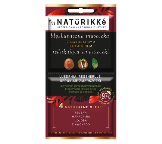 Naturikke – Maseczka przeciwzmarszczkowa (10 ml)