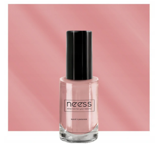 Neess – Lakier do paznokci koral z pazurem 7569 (5 ml)