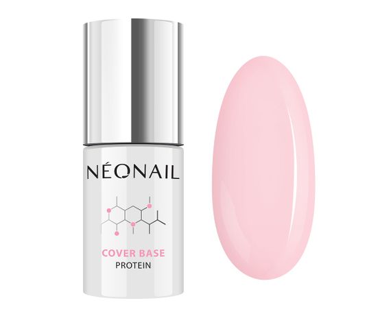 NeoNail Cover Base Protein proteinowa baza hybrydowa Nude Rose (7.2 ml)