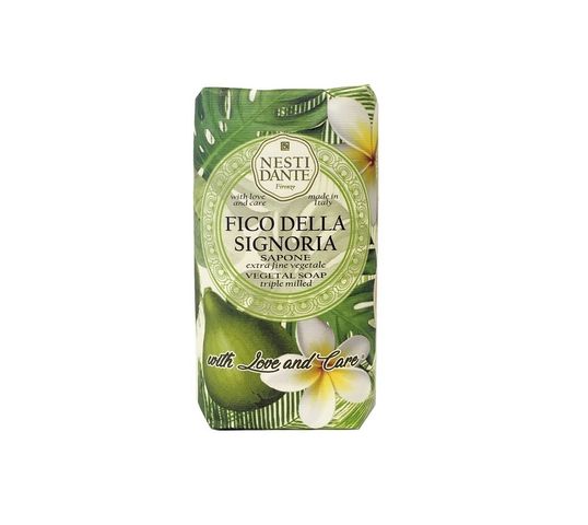 Nesti Dante Fico Della Signoria Sapone naturalne mydło toaletowe Zielona Figa (250 g)