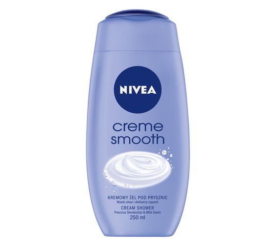 Nivea Cream Shower Creme Smooth kremowy żel pod prysznic z masłem shea 250 ml