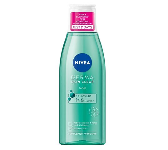 Nivea Derma Skin Clear tonik normalizujący (200 ml)