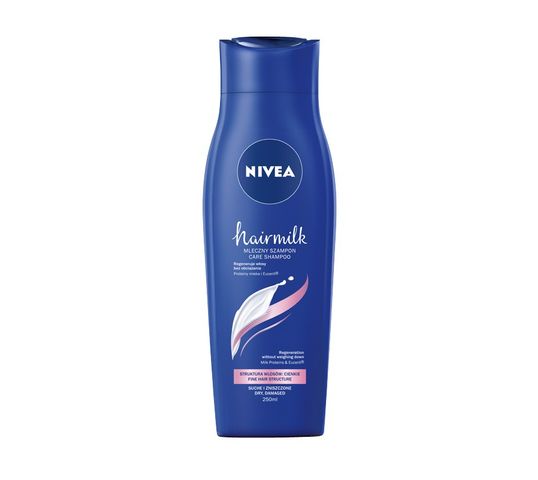 Nivea Hair Milk Szampon mleczny do włosów cienkich,suchych i zniszczonych 250 ml