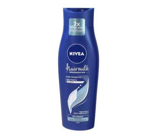 Nivea Hair Milk szampon mleczny do włosów normalnych, suchych i zniszczonych 250 ml