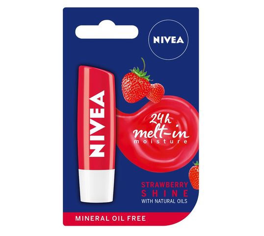 Nivea Lip Care Pomadka ochronna do ust Strawberry Shine 4.8 g