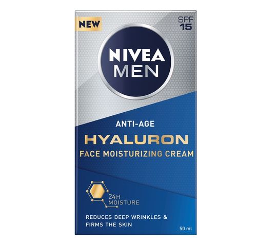 Nivea Men Hyaluron przeciwzmarszczkowy krem do twarzy (50 ml)