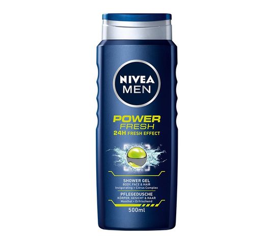 Nivea Men Power Fresh żel pod prysznic odświeżający 500 ml