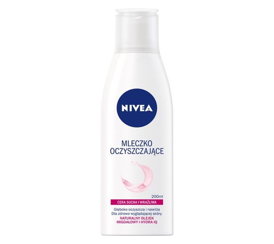 Nivea Mleczko oczyszczające do cery suchej i wrażliwej 200 ml