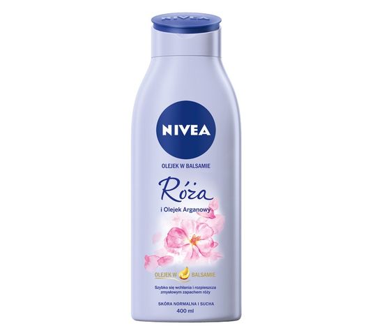 Nivea – Olejek w balsamie Róża i Olejek Arganowy (400 ml)