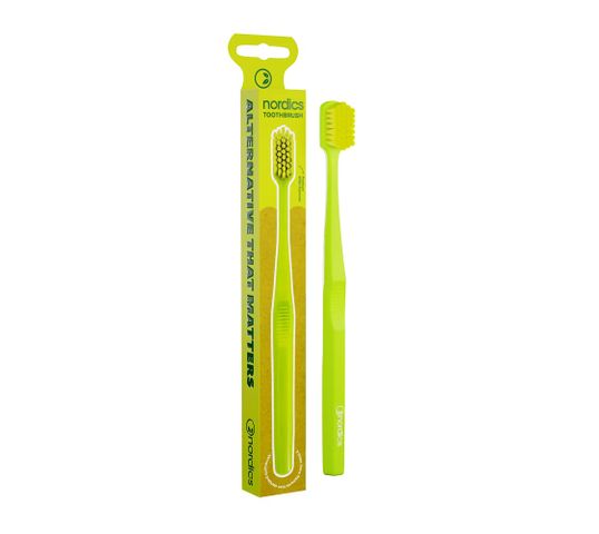 Nordics Premium Toothbrush szczoteczka do zębów z tworzywa pla Green
