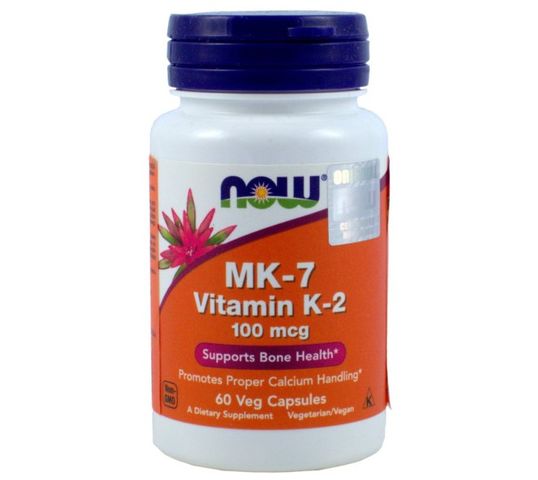 Now Foods Witamina K2 MK-7 100mcg suplement diety 60 kapsułek