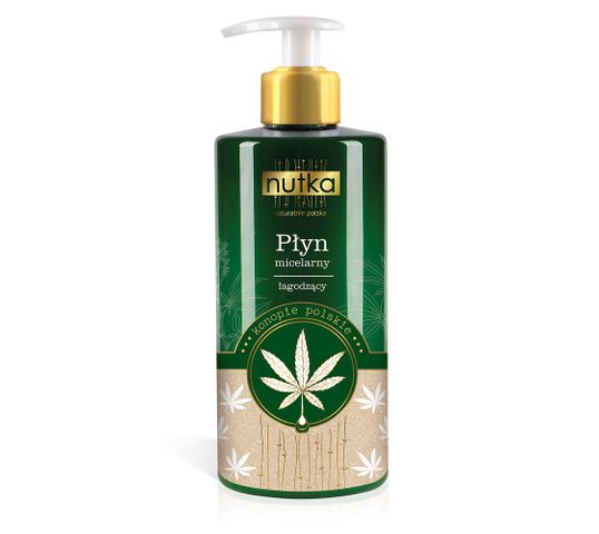 Nutka Konopie Polskie płyn micelarny pompka 400ml