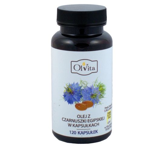 Olvita Olej z Czarnuszki Egipskiej 120 kapsułek