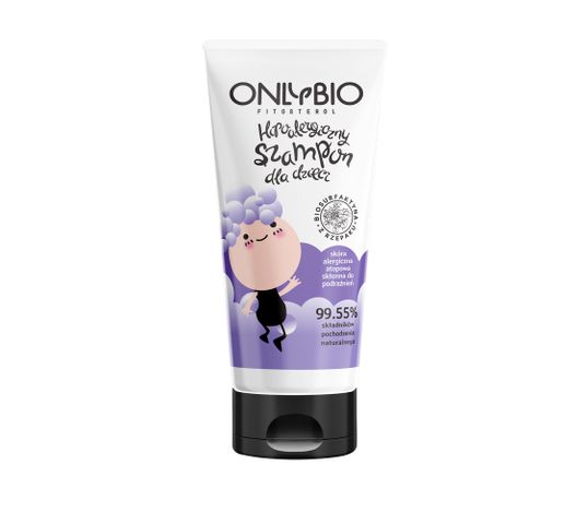 OnlyBio Fitosterol Hipoalergiczny szampon dla dzieci dla skóry alergicznej i atopowej (200 ml)