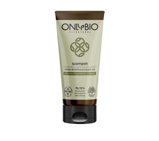 OnlyBio Fitosterol Szampon do włosów przetłuszczających się z olejem ze słonecznika (200 ml)