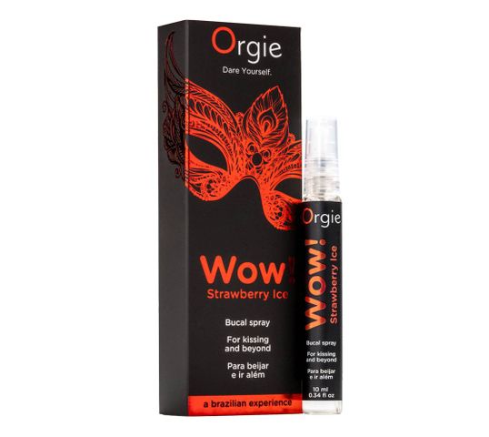 Orgie Wow! chłodzący spray do ust Strawberry Ice 10ml