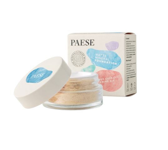 Paese Minerals matujący podkład mineralny 103N Sand (7 g)