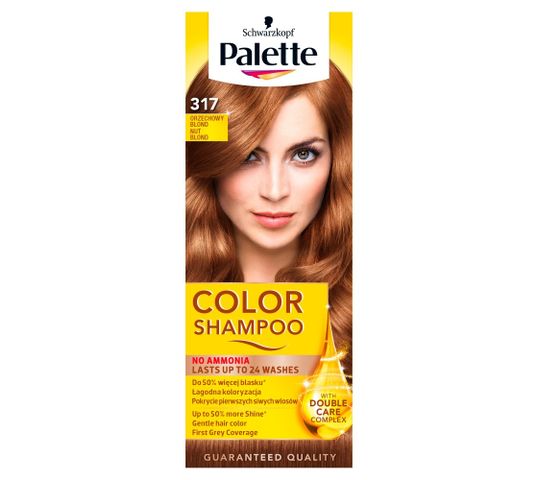 Palette Color Shampoo szampon do każdego typu włosów koloryzujący nr 317 orzechowy blond 50 ml