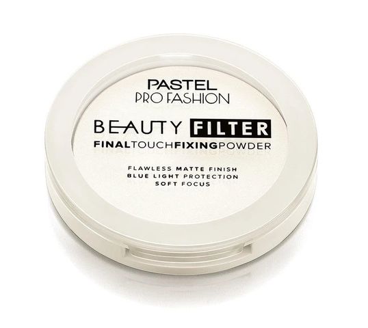 Pastel Pro Fashion Beauty Filter Final Touch Fixing Powder puder transparentny w kamieniu nr 00 (1 szt.)