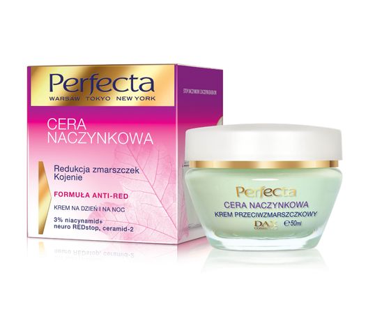 Perfecta Cera Naczynkowa krem Redukcja Zmarszczek-Kojenie na dzień i noc 50 ml