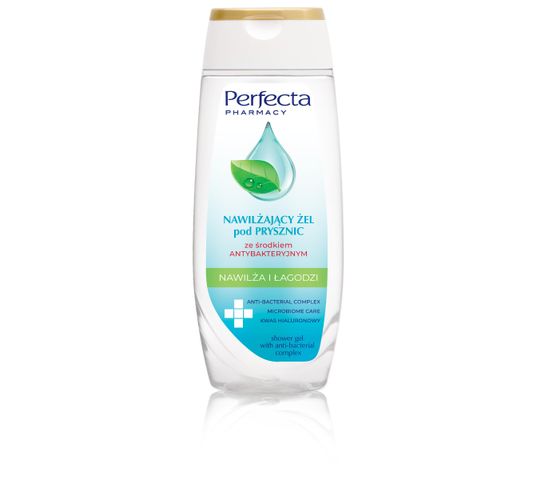 Perfecta – Nawilżający żel pod prysznic ze środkiem antybakteryjnym (250 ml)