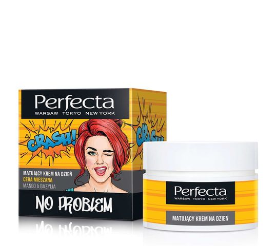 Perfecta No Problem Mango & Bazylia - krem matujący na dzień (50 ml)