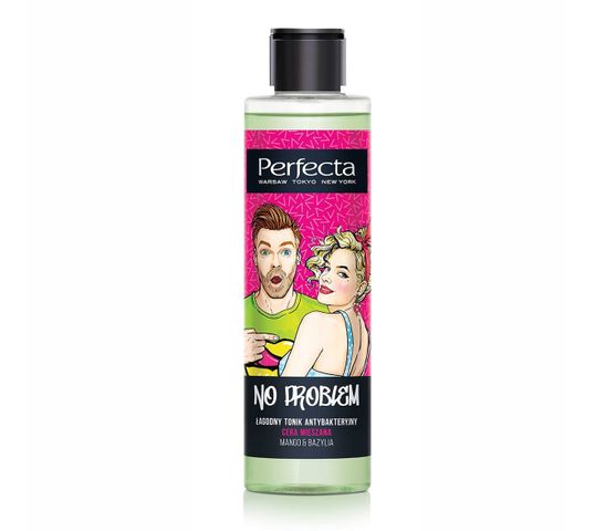 Perfecta No Problem Mango & Bazylia - łagodny tonik antybakteryjny (200 ml)