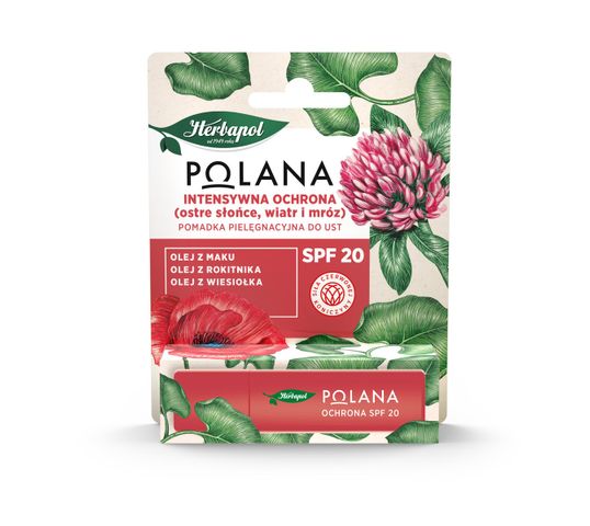Polana – Pomadka pielęgnacyjna do ust Intensywna Ochrona SPF20 (4.7 g)