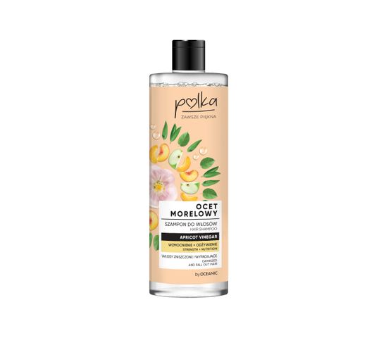 Polka – szampon do włosów Ocet Morelowy (400 ml)