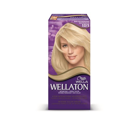 Pro Wellaton krem intensywnie koloryzujący nr 12/1 Bardzo Jasny Popielaty Blond 1 op.