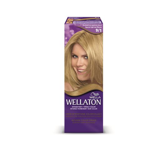 Pro Wellaton krem intensywnie koloryzujący nr 9/1 Rozświetlony Popielaty Blond 1 op.