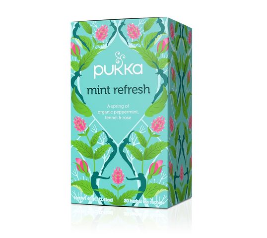 Pukka Mint Refresh organiczna herbatka z miętą 20 torebek