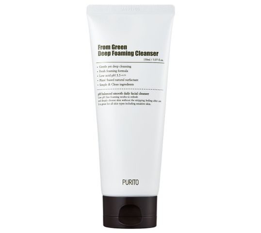 PURITO From Green Deep Foaming Cleanser pianka głęboko oczyszczająca 150ml