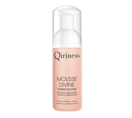 Qiriness Mousse Divine pianka oczyszczająca o działaniu rozświetlającym 125ml