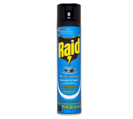Raid – aerozol spray przeciw owadom latającym (400 ml)