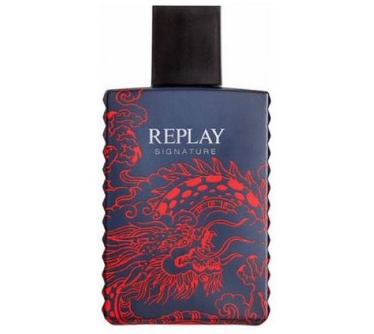 Replay Signature Red Dragon For Man woda toaletowa spray 100ml