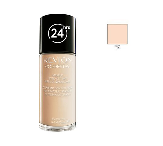 Revlon ColorStay podkład do cery mieszanej i tłustej z kompleksem SoftFlex 110 Ivory (30 ml)