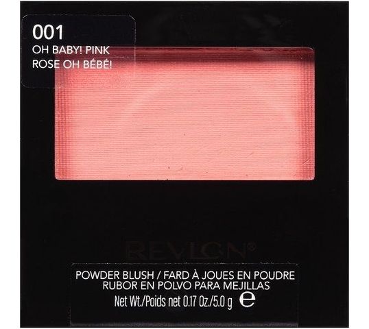 Revlon Powder Blush róż do policzków 001 Oh Baby! Pink (5 g)