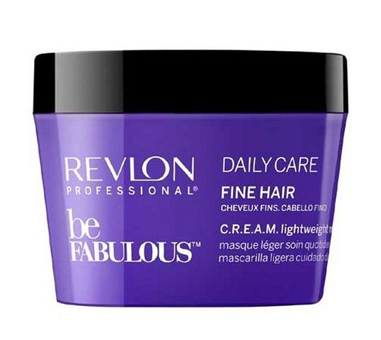 Revlon Professional Be Fabulous Dail Care Fine Hair Lightweight Mask lekka maska do włosów cienkich 200ml