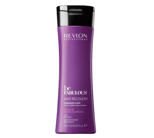 Revlon Professional Be Fabulous Hair Recovery Damaged Hair Keratin Conditioner odżywka keratynowa do włosów suchych i zniszczonych 250ml