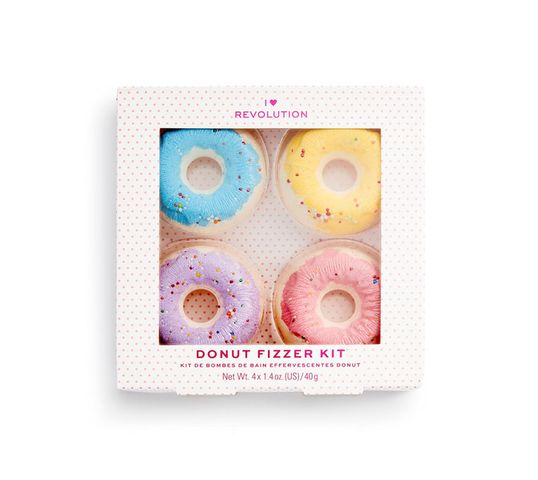 Makeup Revolution zestaw kul do kąpieli Donut Fizzer Kit (1 szt.)