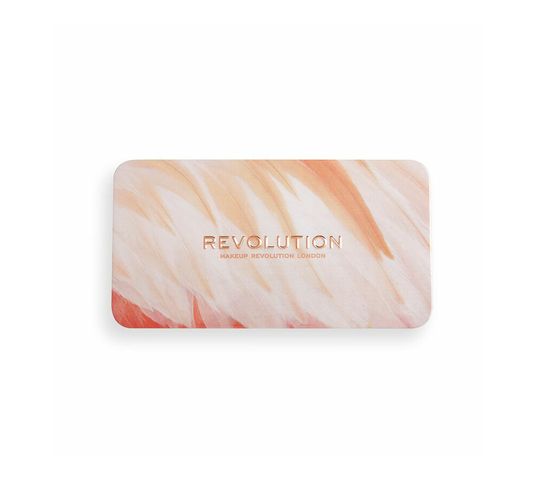 Makeup Revolution–  Paleta róży Flamingo Mini (1 szt.)